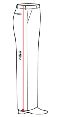 尺寸、褲長(zhǎng)測(cè)量方法